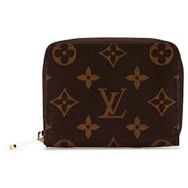 Louis Vuitton-Louis Vuitton Monogram Zippy Coin Purse M60067-Brown
