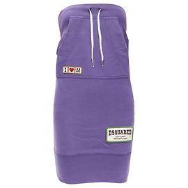 Dsquared2 Casaco envolvente oversized de lã Issey Miyake Roxo