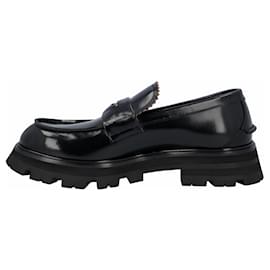 Alexander Mcqueen-Alexander McQueen Wander Loafers-Black