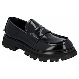 Alexander Mcqueen-Alexander McQueen Wander Loafers-Black