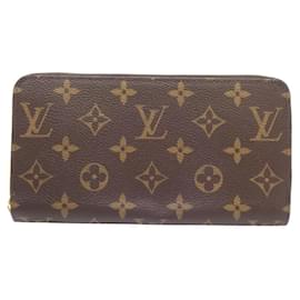 Louis Vuitton-Louis Vuitton Monogram Zippy Wallet M42616-Brown