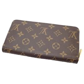 Louis Vuitton-Louis Vuitton Monogram Zippy Wallet M42616-Brown