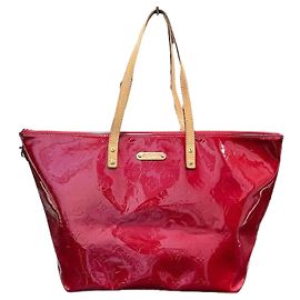 Sac à main Vernis Bellevue GM M91567 de Louis Vuitton Marron