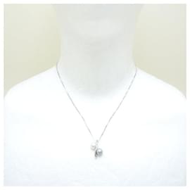 Tasaki-Collier en perles noires TASAKI K18WG or blanc-Noir