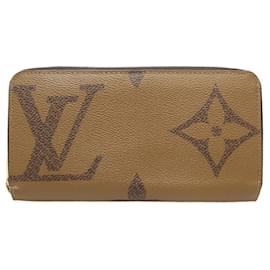 Louis Vuitton-Louis Vuitton Zippy Wallet Monogram Brown-Brown