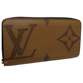 Louis Vuitton-Louis Vuitton Zippy Wallet Monogram Brown-Brown
