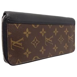 Louis Vuitton-Louis Vuitton Zippy Wallet Vertical -Brown