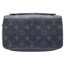 Louis Vuitton-Louis Vuitton Zippy XL Monogram Wallet-Black