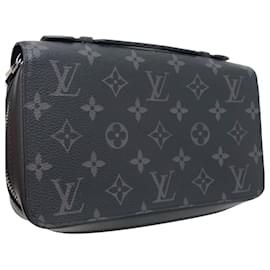 Louis Vuitton-Louis Vuitton Zippy XL Monogram Wallet-Black