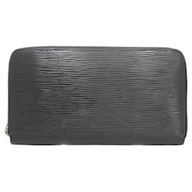Louis Vuitton-Louis Vuitton Epi Zippy Organizer Wallet-Black