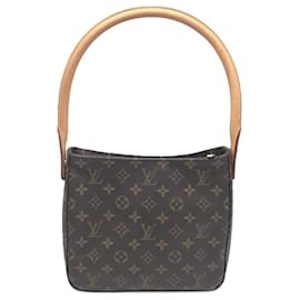 Louis Vuitton-Louis Vuitton Monogram Looping MM Shoulder Bag-Brown