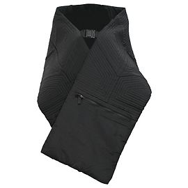Y3 Cachecol acolchoado com fivela Y-3 em poliamida preta Preto