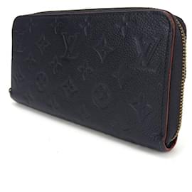 Louis Vuitton-Louis Vuitton Zippy Wallet Monogram-Red