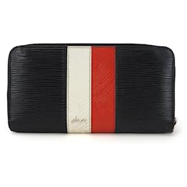 Louis Vuitton-Louis Vuitton Epi Leather Zippy Wallet -Black