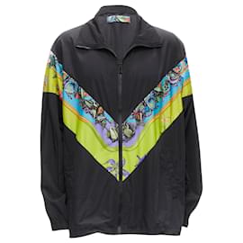 Versace-Versace Tresor De La Mer starfish track jacket-Black