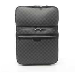 Louis Vuitton-Louis Vuitton Damier Graphite Pegase 55 Business Carry Bag-Black