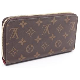 Louis Vuitton-Louis Vuitton Zippy Wallet Monogram Fuchsia M41895-Pink