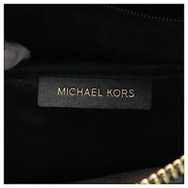 Michael Kors Jaycee Leather Backpack Black Black