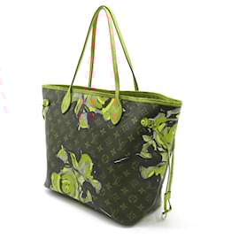 Louis Vuitton-Louis Vuitton Monogram Rose Neverfull MM Tote Bag M48613-Brown