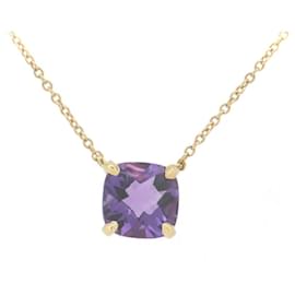 Tiffany & Co-Collier Tiffany Sparkler K18YG Or-Doré,Métallisé