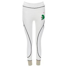 Fendi Karl Loves Golf Mesh-Einsatz Leggings Weiß