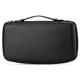 Louis Vuitton-Louis Vuitton Taiga Organizer Atoll Long Wallet-Black