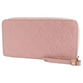 Louis Vuitton-Louis Vuitton Monogram Empreinte Zippy Wallet M64090-Pink