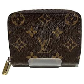 Louis Vuitton-Louis Vuitton Monogram Zippy Coin Purse M60067-Brown