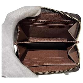 Louis Vuitton-Louis Vuitton Monogram Zippy Coin Purse M60067-Brown