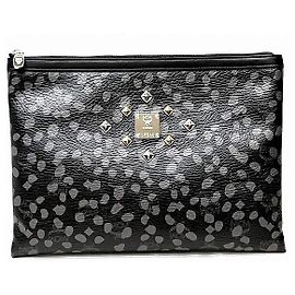 MCM Loveless Kollaboration Clutch Bag Schwarz