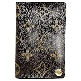 Louis Vuitton-Louis Vuitton Monogram Card Case M60937-Brown