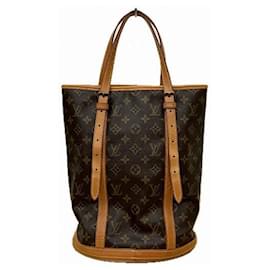 Louis Vuitton-Sac à main Monogram Bucket GM Louis Vuitton M42236-Marron