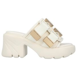 Bottega Veneta Flash Mule white White