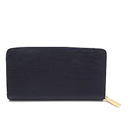 Louis Vuitton-Louis Vuitton Epi Leather Zippy Wallet M83482-Blue
