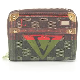 Louis Vuitton-Louis Vuitton Zippy Coin Purse Damier-Brown