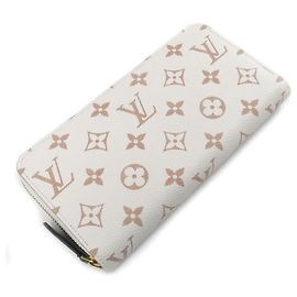 Louis Vuitton Monogram Dune Zippy Wallet Beige