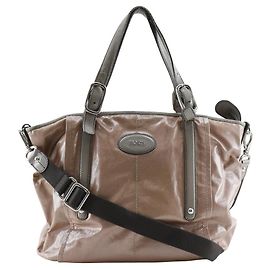 Tod's PVC Tote Bag 2WAY Schulter braun Braun