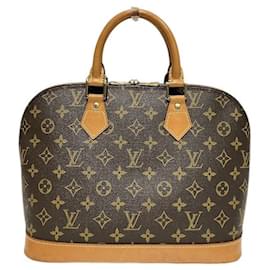 Louis Vuitton-Louis Vuitton Alma Handbag M51130-Brown