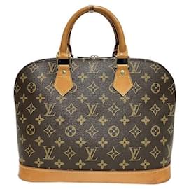 Louis Vuitton-Louis Vuitton Alma Handbag M51130-Brown