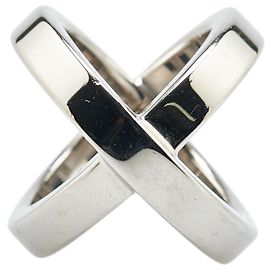 Hermès Anello per sciarpa Hermes Cosmos in metallo argento Argento