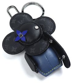 Louis Vuitton Vivienne Skateboard Keychain M77154 Black