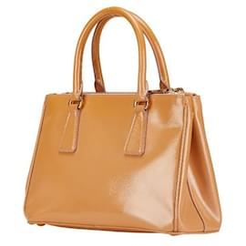 Prada-Prada Saffiano Galleria 2WAY Handbag Beige-Beige