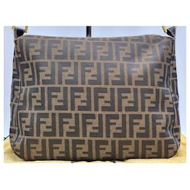 Fendi-Sac à épaule Fendi Mamma Baguette-Marron
