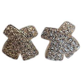 Orecchini Swarovski vintage degli anni '90 Argento