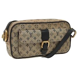 Louis Vuitton-LOUIS VUITTON Monogram Mini Juliet MM Shoulder Bag Blue M92004 LV Auth 100989-Blue