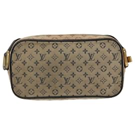 Louis Vuitton-LOUIS VUITTON Monogram Mini Juliet MM Shoulder Bag Blue M92004 LV Auth 100989-Blue