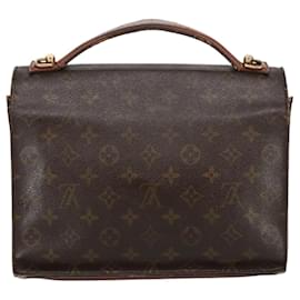 Louis Vuitton-LOUIS VUITTON Monogram Monceau 28 Hand Bag 2way M51185 LV Auth 103433-Monogram