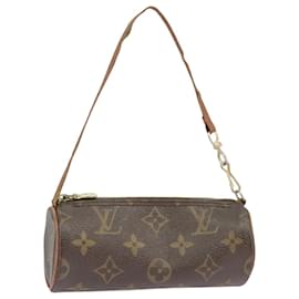 Louis Vuitton-LOUIS VUITTON Monogram Papillon Pouch LV Auth 100297-Monogram