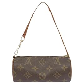 Louis Vuitton-LOUIS VUITTON Monogram Papillon Pouch LV Auth 100297-Monogram
