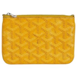 Monedero Goyard Senat Amarillo Amarillo